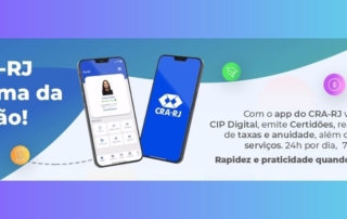 CRA-RJ na Palma da Mão