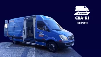 A van do CRA-RJ itinerante tem novas datas