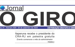 2009 - Jornal O Giro - Destaque na capa