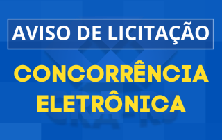 CONCORRÊNCIA ELETRÔNICA