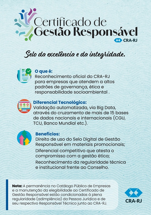 Certificado de Gestão Responsável