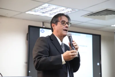 Palestrante administrador e perito Sérgio Barbosa